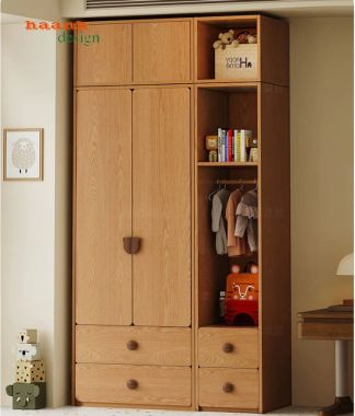 Tủ quần áo trẻ em gỗ công nghiệp nhiều khoang - TEE 007