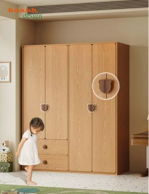 Tủ quần áo trẻ em gỗ công nghiệp nhiều khoang - TEE 007