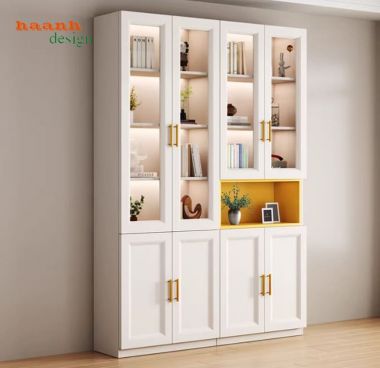 Những mẫu tủ sách đẹp hiện đại được ưa chuộng nhất 2026-THS 009