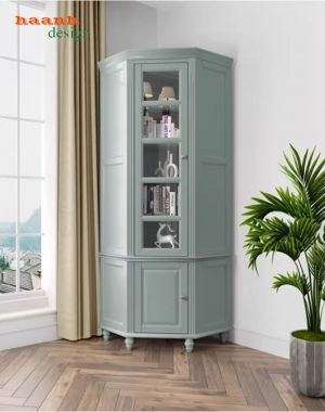 Tủ sách có cửa kính – Lựa chọn hoàn hảo cho phòng làm việc-THS 007