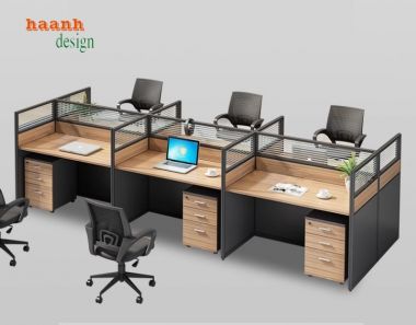 Vách ngăn bàn nhân viên – Tối ưu không gian làm việc hiện đại-VNN 002