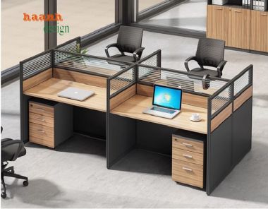 Vách ngăn bàn nhân viên – Tối ưu không gian làm việc hiện đại-VNN 002