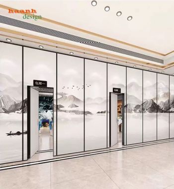 Vách ngăn phòng di động thông minh tiết kiệm diện tích-VNV 003