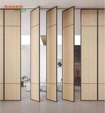Vách ngăn di động dạng cánh xoay linh hoạt - VNV 005