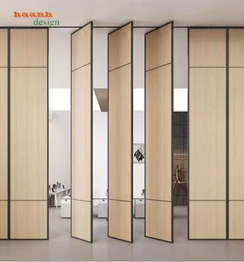 Vách ngăn di động dạng cánh xoay linh hoạt - VNV 005