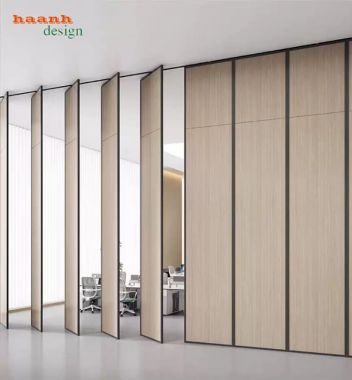 Vách ngăn di động dạng cánh xoay linh hoạt - VNV 005