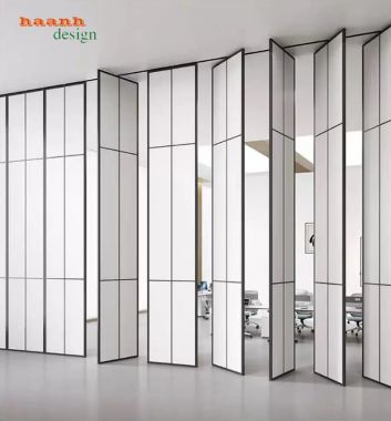 Vách ngăn di động dạng cánh xoay linh hoạt - VNV 005