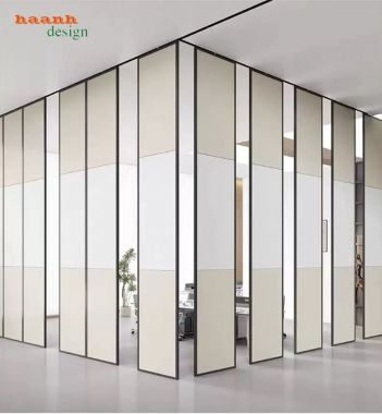 Vách ngăn di động dạng cánh xoay linh hoạt - VNV 005