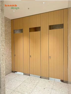 Vách ngăn nhà vệ sinh hiện đại đa dạng màu sắc - VGS 003