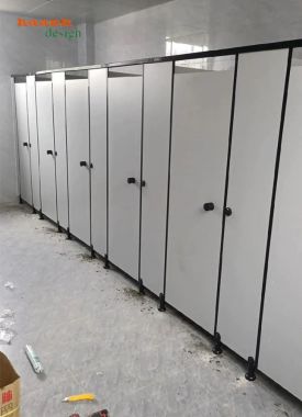 Vách ngăn nhà vệ sinh hiện đại đa dạng màu sắc - VGS 003