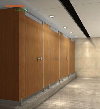 Vách ngăn nhà vệ sinh công cộng thiết kế hiện đại - VGS 004