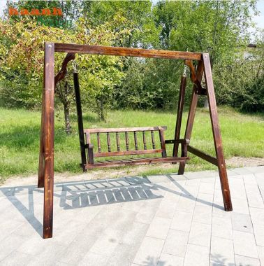 Mẫu xích đu gỗ đẹp sang trọng bằng gỗ teak tự nhiên-GNT 018