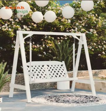 Top mẫu xích đu gỗ teak tự nhiên ngoài trời đẹp nhất hiện nay-GNT 017