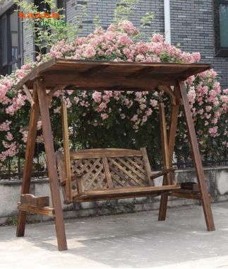 Top mẫu xích đu gỗ teak tự nhiên ngoài trời đẹp nhất hiện nay-GNT 017