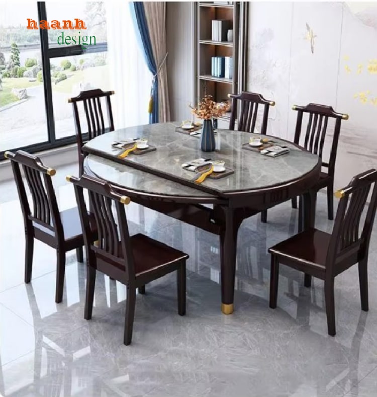 Bàn ghế ăn gỗ sồi hiện đại – Sự lựa chọn cho không gian sống-BGA 010