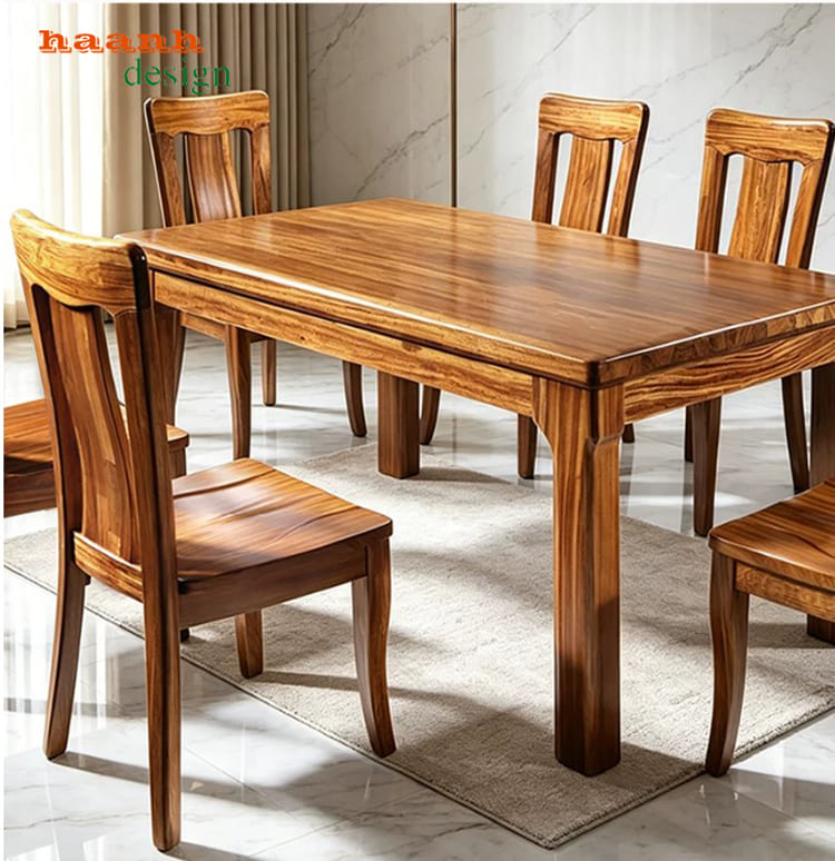 Bàn chữ nhật và ghế tựa BGA 014 Góc nhìn khác của bàn chữ nhật và ghế tựa lưng cao BGA 014