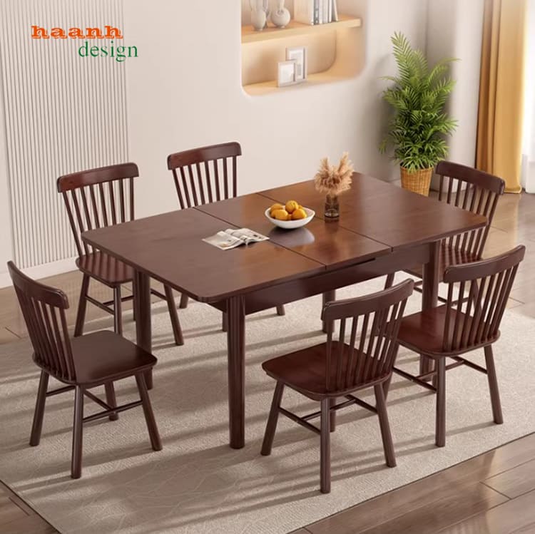 Bàn ăn thông minh mở rộng – Xu hướng nội thất phòng ăn-BGA 006