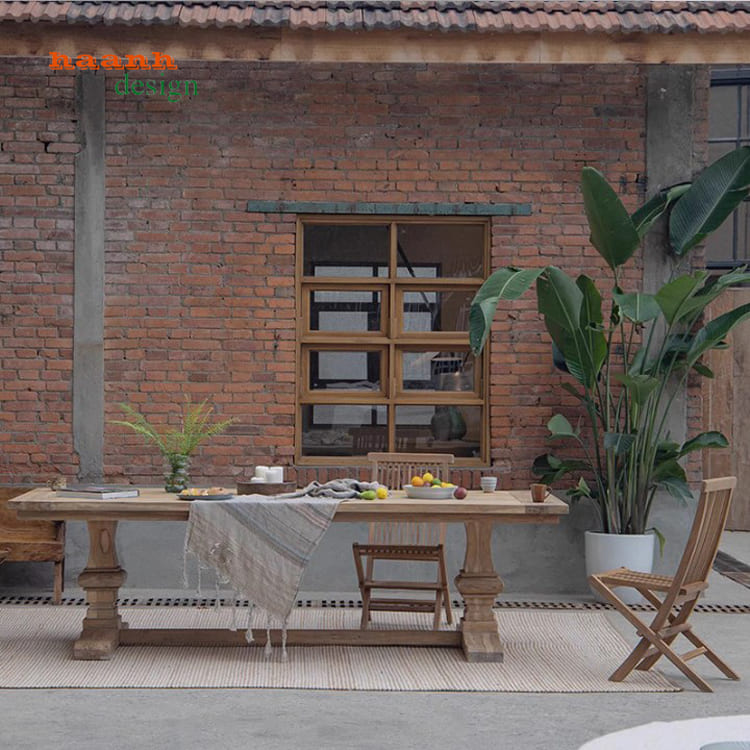 mẫu ghế gỗ sân vườn thực tế cao cấp