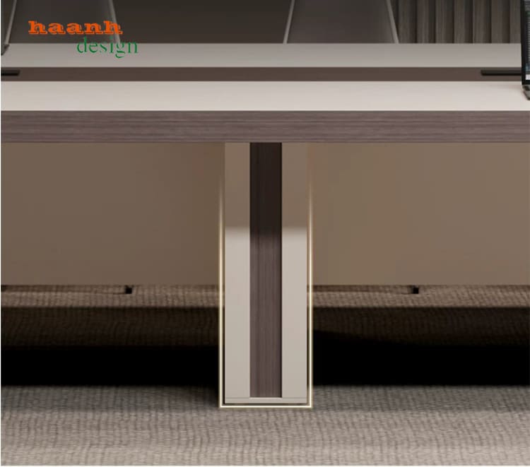 Chi tiết chân giữa bàn PHH 018 Chi tiết chân giữa bàn họp PHH 018