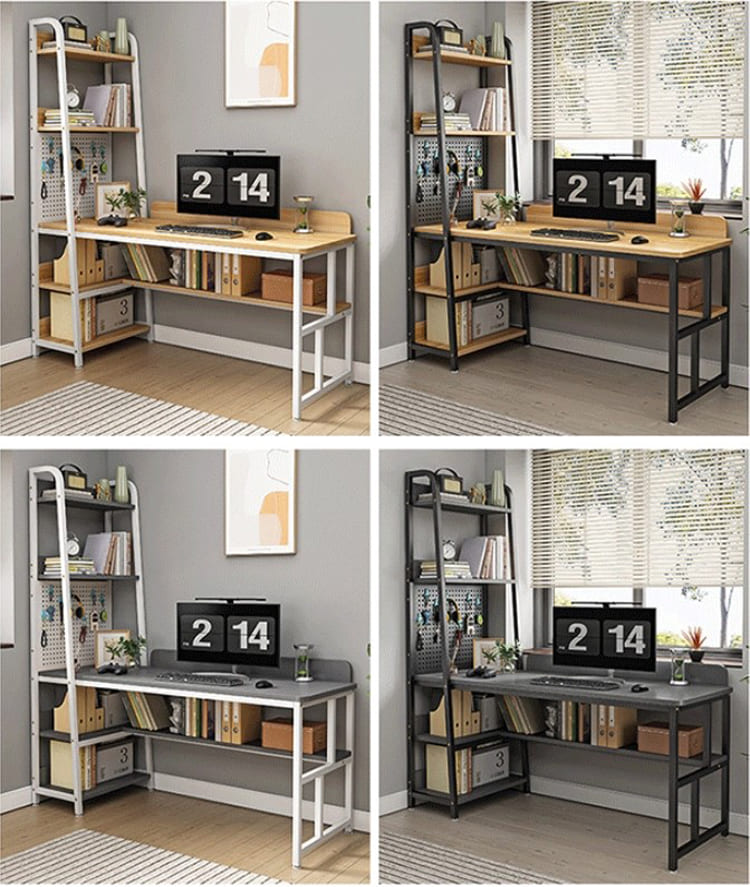 Bàn làm việc chân sắt đẹp hiện đại cho phòng làm việc