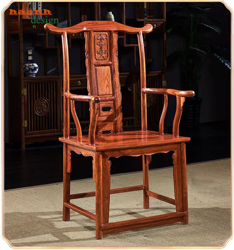 Bàn làm việc gỗ phong cách Trung Quốc cổ điển