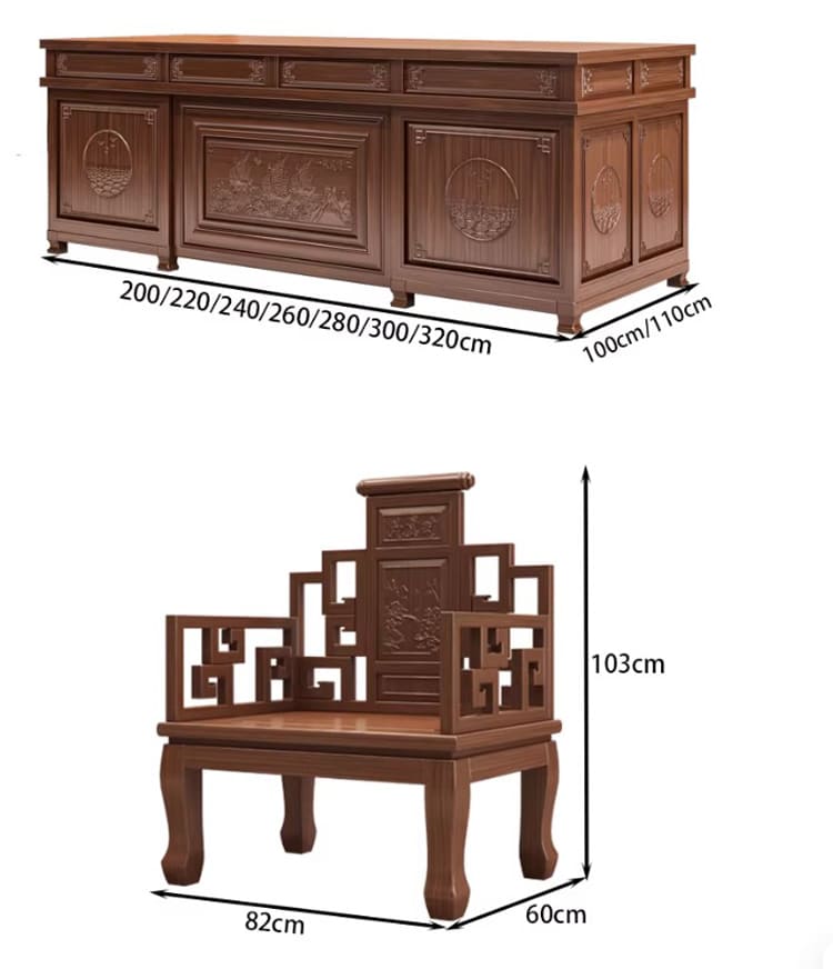 bàn làm việc của lãnh đạo trong phòng làm việc công ty