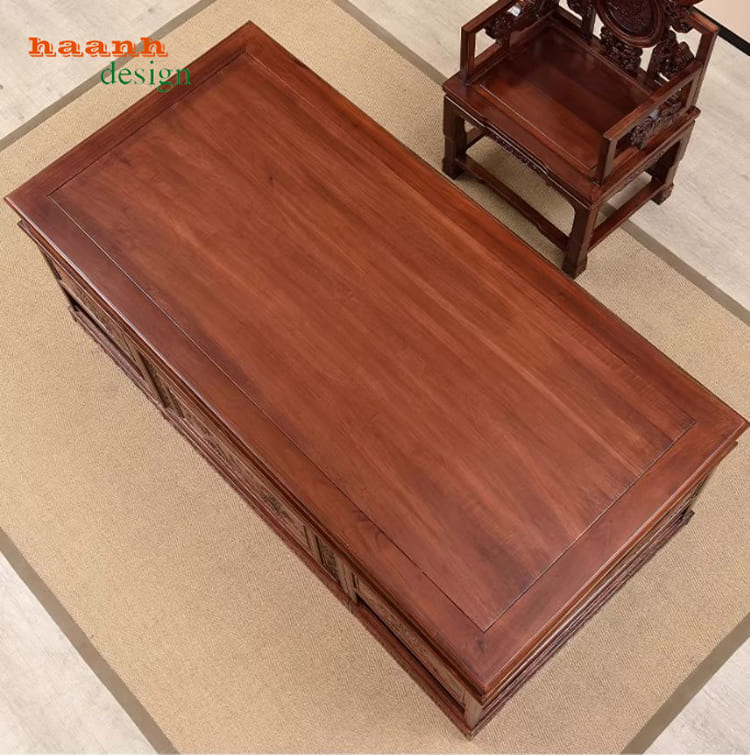mẫu bàn làm việc gỗ đẹp cho văn phòng công ty
