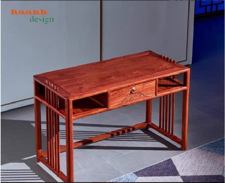 bàn trang điểm gỗ hương phong cách giả cổ trung quốc