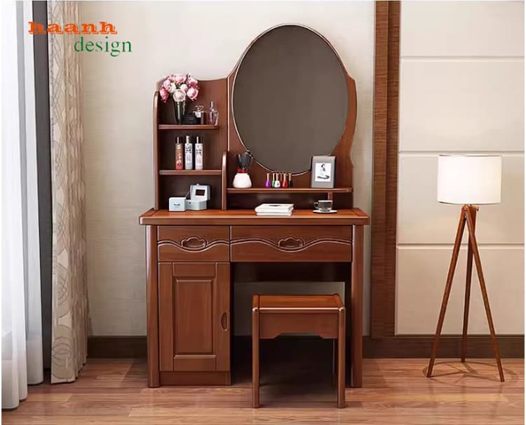 Top mẫu bàn phấn trang điểm đẹp cho phòng ngủ sang trọng-BTH 008