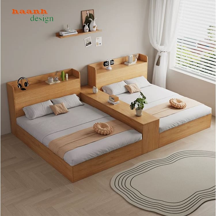 Giường gỗ cho trẻ em đẹp giá tốt xu hướng mới nhất-GDC 006