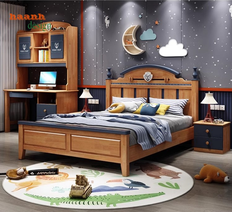 Giường ngủ trẻ em-Thế Giới Ngủ Nghỉ Tuyệt Vời Cho Bé-GND 011