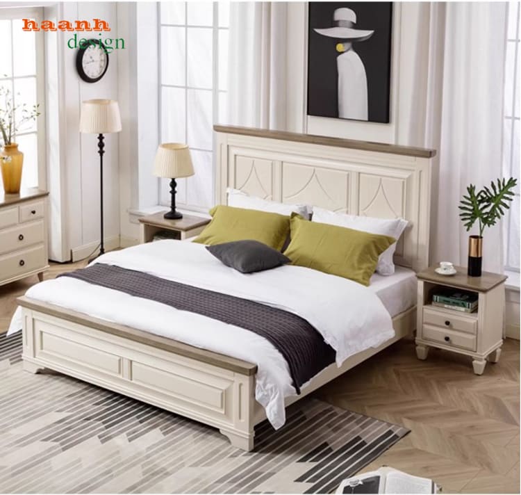 mẫu giường tân cổ điển cao cấp