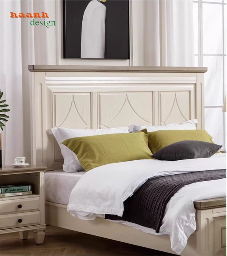 mẫu giường ngủ cổ điển đẹp