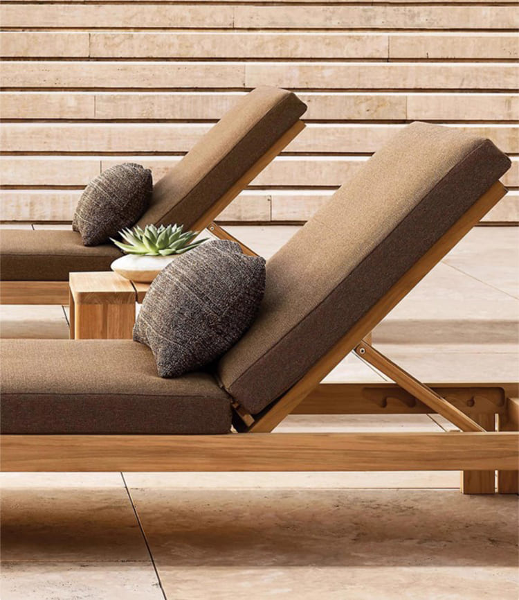 giường tắm nắng bãi biển thiết kế hiện đại