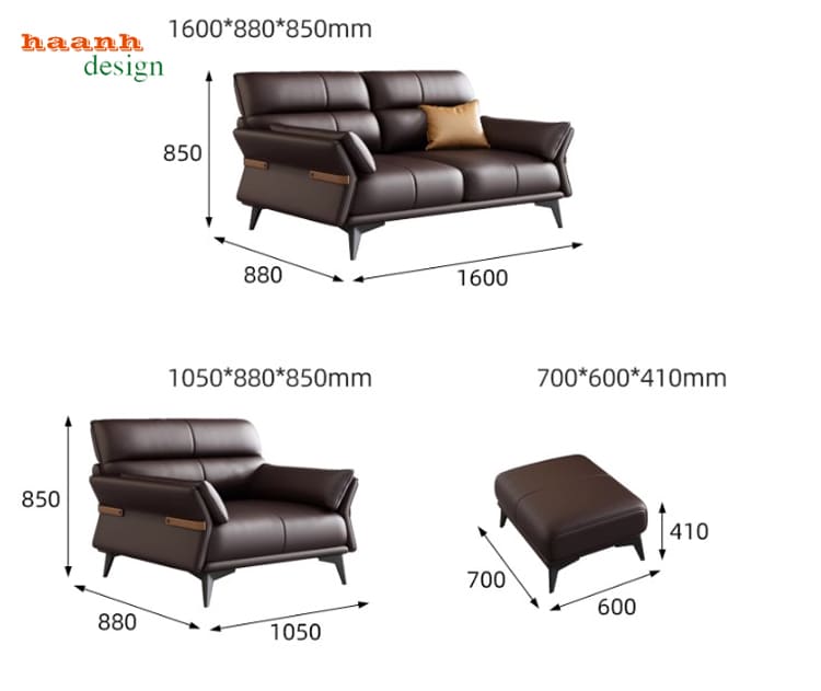 ghế sofa phòng giám đốc sang trọng phong cách hiện đại