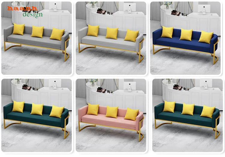 Màu ghế ba chỗ SFS 013 Ghế dài ba chỗ SFS 013 nhiều màu