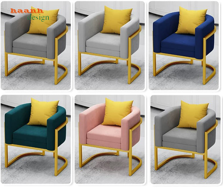 Màu ghế đơn sofa SFS 013 Ghế đơn SFS 013 với nhiều phương án màu
