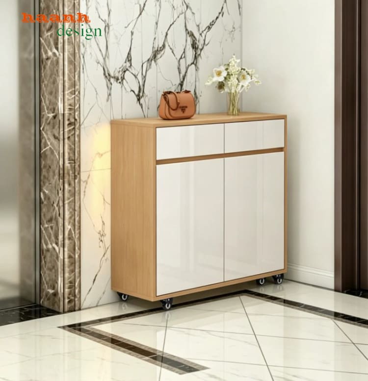 Tủ giày gỗ công nghiệp