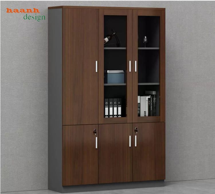 Tủ hồ sơ gỗ công nghiệp dạng hai khoang Tủ hồ sơ gỗ công nghiệp dạng hai khoang đứng