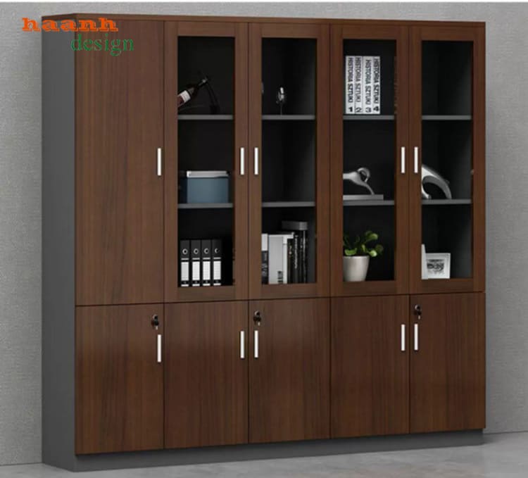 Tủ hồ sơ gỗ công nghiệp dạng đứng gọn Tủ hồ sơ gỗ công nghiệp dạng tủ đứng gọn