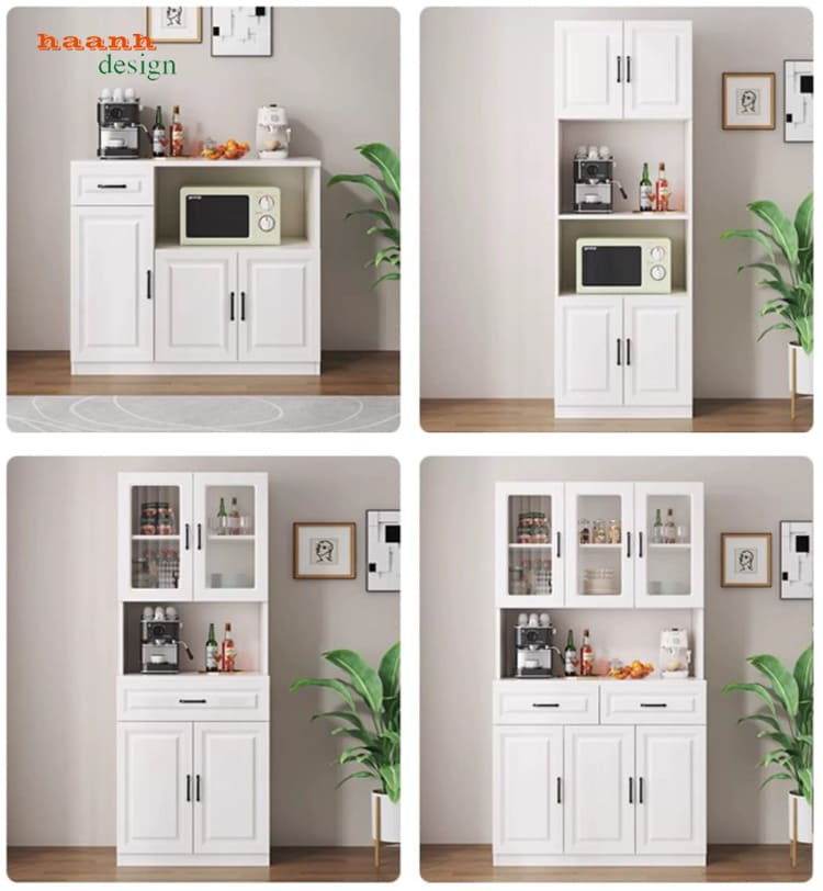 C&aacute;c cấu h&igrave;nh tủ thấp, th&aacute;p hẹp v&agrave; tủ cao TDN 006