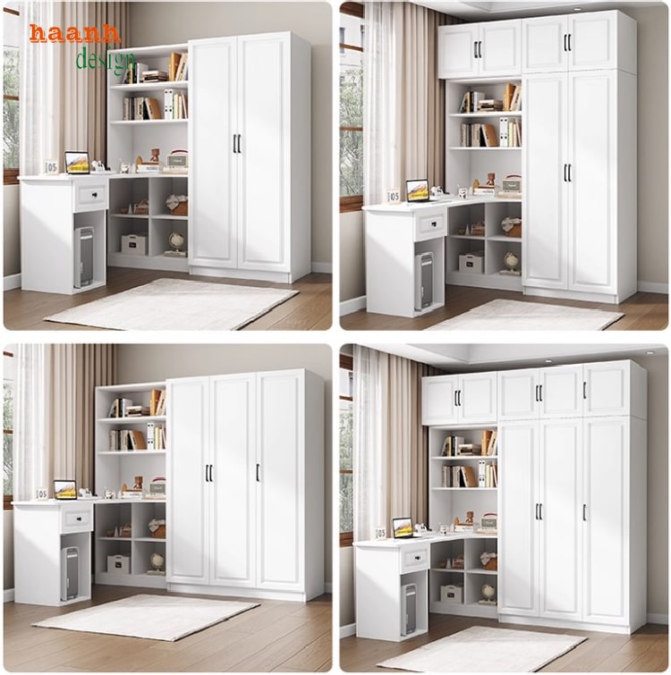 tủ quần áo trẻ em hiện đại bằng gỗ công nghiệp an toàn cho bé