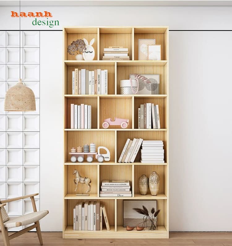 Mô-đun tủ sách THS 012 hẹp Tủ sách THS 012 dạng mô-đun hẹp