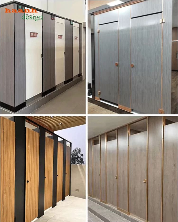 Các mẫu phối màu vách ngăn VGS 004 Các mẫu phối màu vách ngăn nhà vệ sinh VGS 004