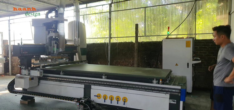 Sản xuất đồ gỗ nội thất bằng máy CNC